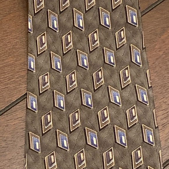 Vintage 1990s Silk Neck Tie - Picture 2 of 4